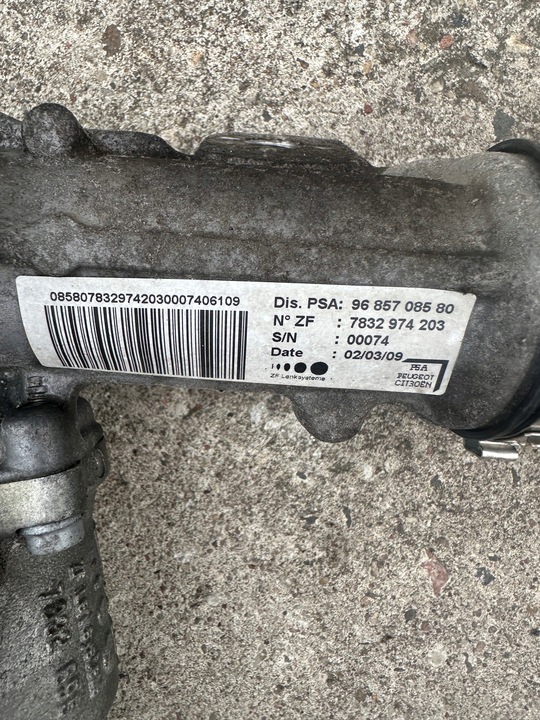 фото №4, Рулевая рейка трансмиссия рулевая citroen c5 iii x7 2.0 hdi 9685708580