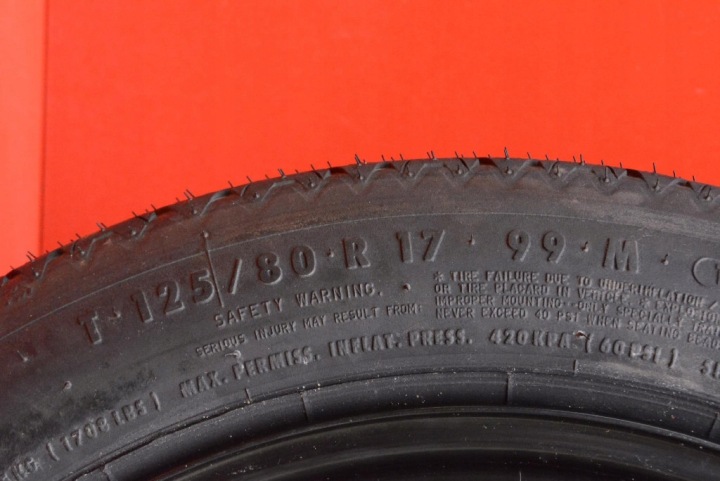 фото №11, Докатне колесо (докатка) докатка 17" 125/80 continental alfa romeo 159