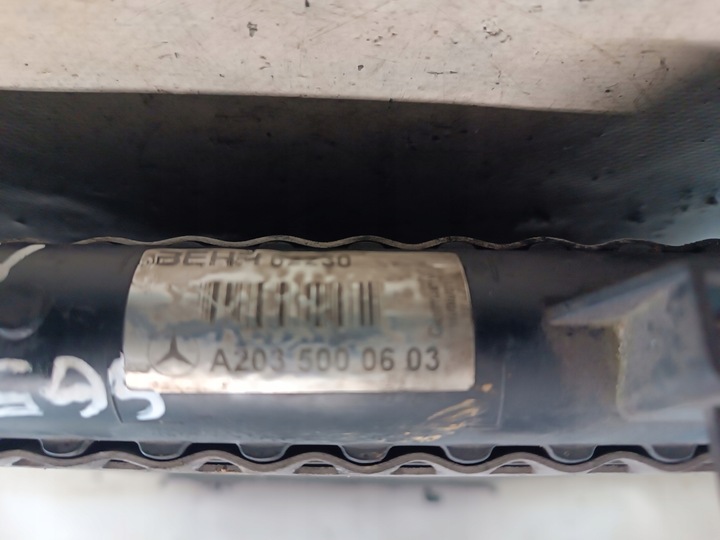 фото №7, W203 c220 2.2cdi 02' sed радиаторов воды