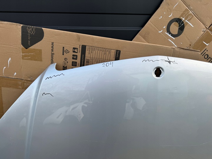 фото №5, Mercedes c клас 204 w204 капот передня передній face рестайлінг оригінальна