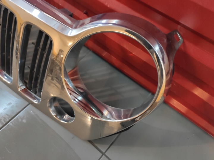 фото №10, Jeep cherokee liberty kj рестайлінг решітка решітка хром оригінал гарний