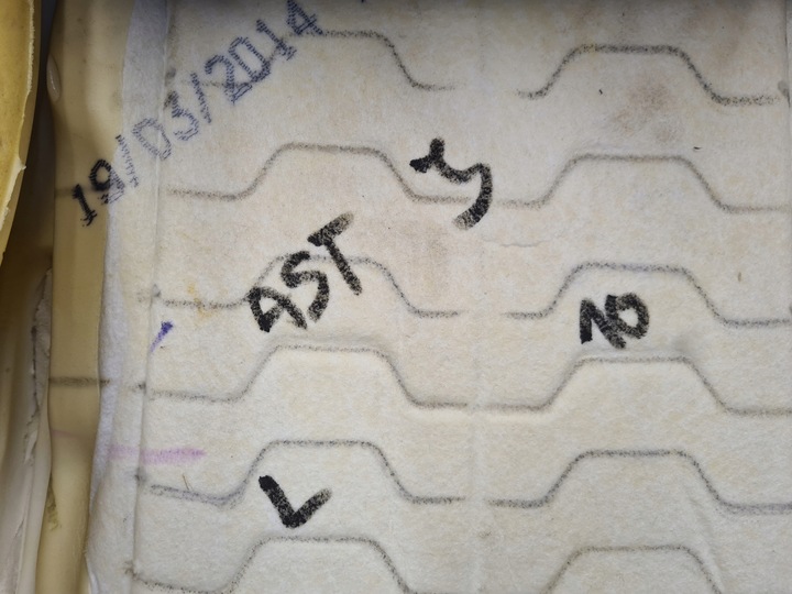 фото №5, Сидіння лівий водія спинка оббивка opel astra iv j