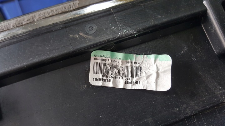 фото №12, Планка дверь левый перед-- vw tiguan allspace 5nn854939a демонтаж