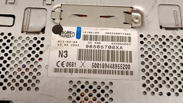 фото №11, Радио навигация дисплей peugeot 407 citroen c5 96565708xa 9656690780 eu