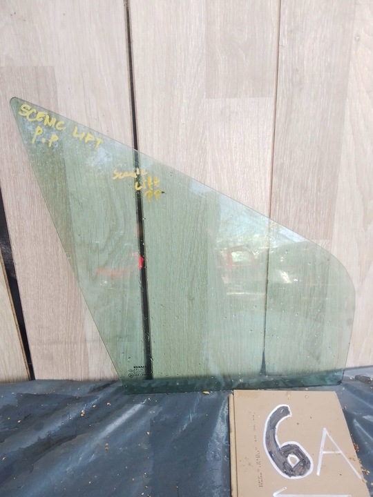 фото №1, Renault scenic 1 i рестайлинг стекло кузовная боковая дверь передняя перед правая