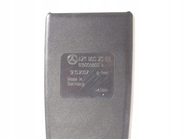 фото №3, Натягувач застібка ременя перед правий mercedes w219