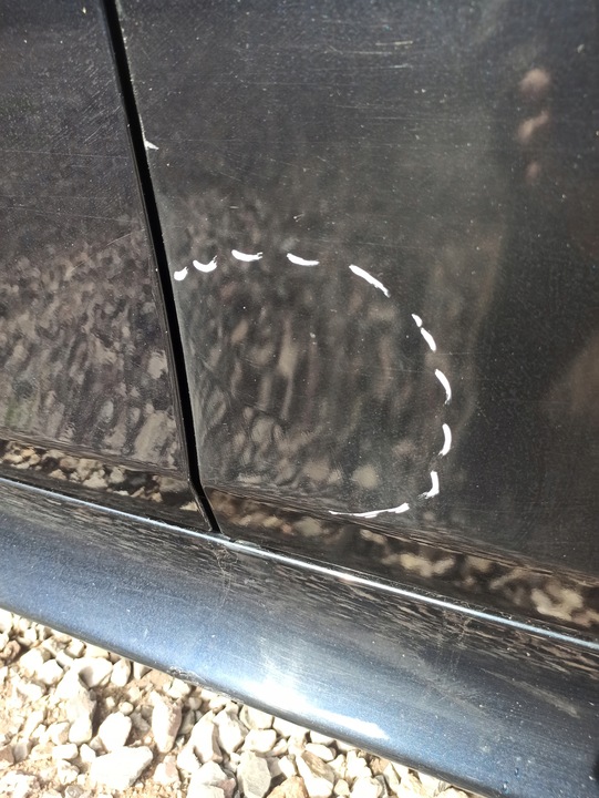 фото №8, Дверь левая задние bmw e60 карбон-черный 416/9