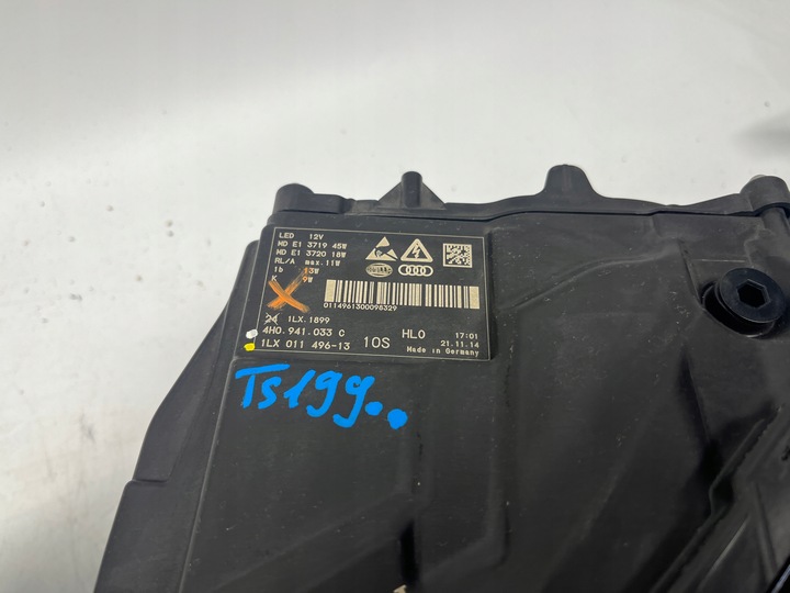 фото №5, Audi a8 s8 d4 рестайлінг фара лампа ліва передня led 4h0941033c 773c