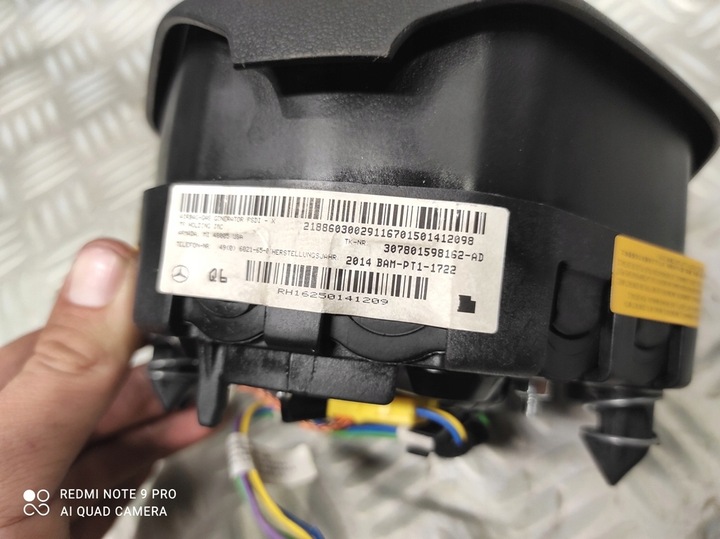 фото №8, Подушка безопасности водителя mercedes cls c218