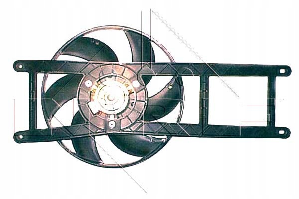фото №1, Nrf вентилятор радиатор fiat panda 1.2 169
