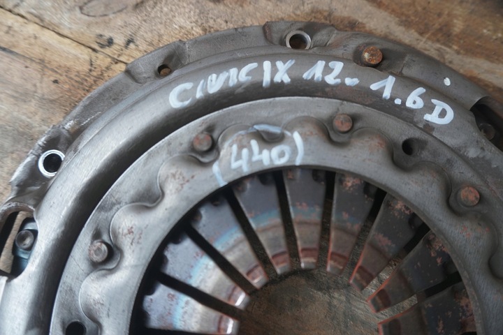 фото №3, Honda civic ix ufo 2012r 1.6d i-dtec колесо маховики сцепление диск