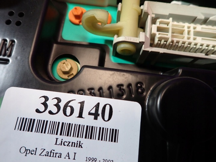 фото №7, Opel zafira a i 99-03 2.2 125km спідометр  прилади 24419561 435084km