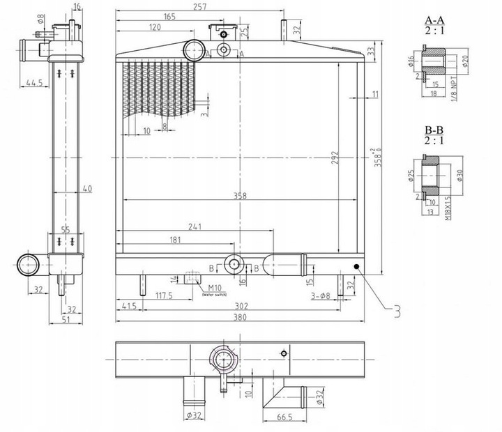 фото №3, Радіаторів води honda civic vi 6 96-00 k20 swap turboworks спортивна