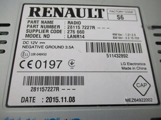 фото №11, Renault kadjar магнітола магнітола gps