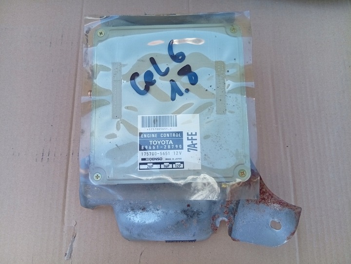 фото №1, Celica vi 94- блок керування комп'ютер двигуна 1.8 7a-fe