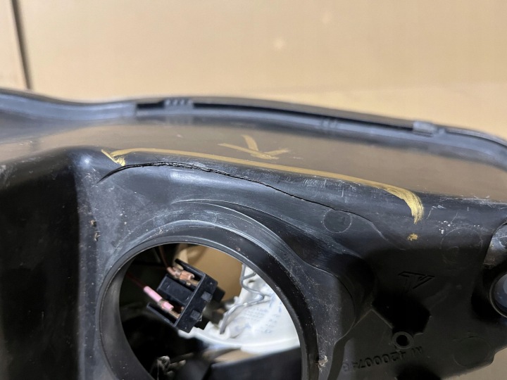 фото №9, Peugeot 407 фара правое перед 9660235980
