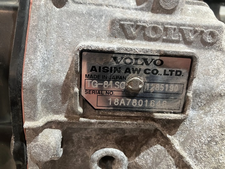фото №9, Коробка передач коробки передач автомат volvo 2.0 d s90 d4 tg-81sc 87 498 km