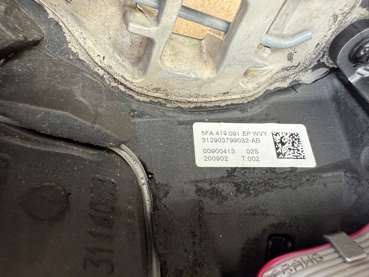 фото №6, Руль с подогревом кожаный лепестки seat leon iv 5fa fr 2020 - 2025 .