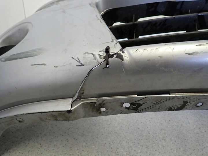 фото №11, Nissan note e11 рестайлинг 10-12 бампер переднее