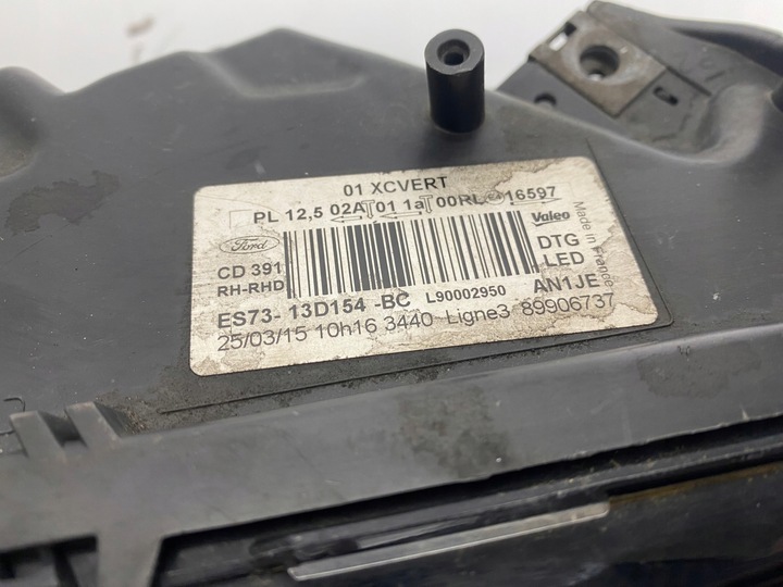 фото №7, Фара правый перед mondeo mk5 динамический led es73-13d154-bc англичанин