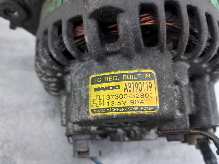 фото №7, Генератор kia joice 37300-32800 ab190119 2.0 16v
