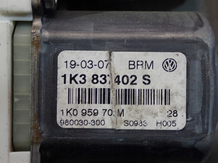 фото №6, Vw golf v hb 3d підйомник вікна перед праві 5k0959792a 1k3837402s європа