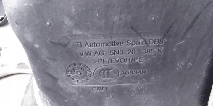 фото №9, Audi q3 8u 2.0 tdi бак bak топлива 5n0201085k