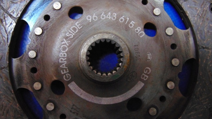 фото №3, Диск 8mm прижим luk peugeot 407 307 2.0hdi