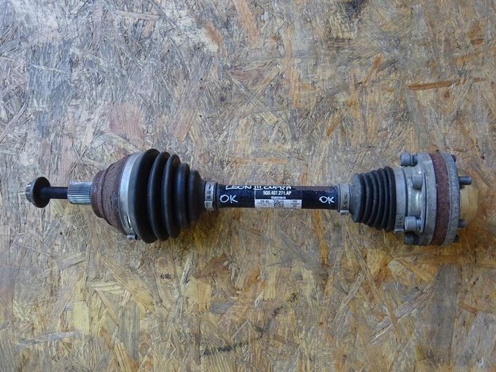 фото №1, Leon iii cupra 5f golf vii r dsg 2.0 tsi піввісь ліва передня 5q0407271ap