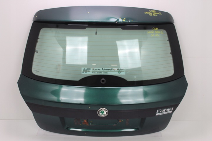 фото №1, Крышка багажника зад skoda fabia ii hb 06-10r lf6n