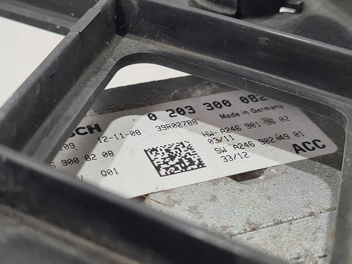 фото №10, Mercedes b-klasa w246 радар дистронік a2469013602 0203300082