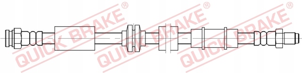 фото №2, Qb шланг тормозной зад