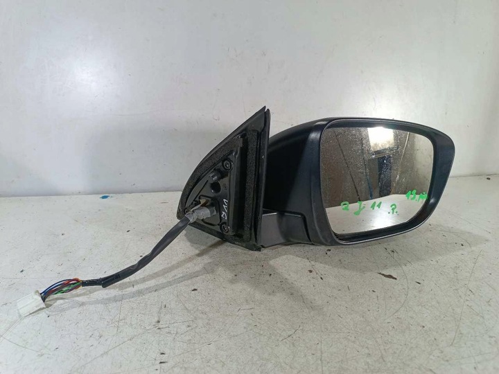 фото №7, Зеркало правый перед 13 pin nissan qashqai j11 z11g