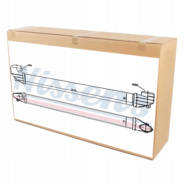 фото №1, Интеркулер nissens do seat alhambra 1.8 1.9 tdi