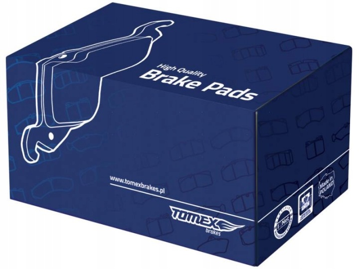 фото №16, Тормозные колодки тормозные - tomex brakes - tx 15-52 - ось перед