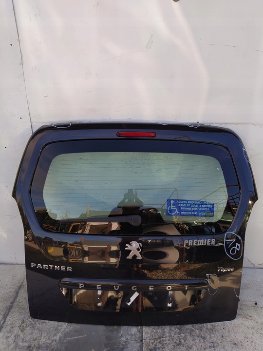 фото №15, Citroen berlingo 3 peugeot partner iii крышка зад задняя