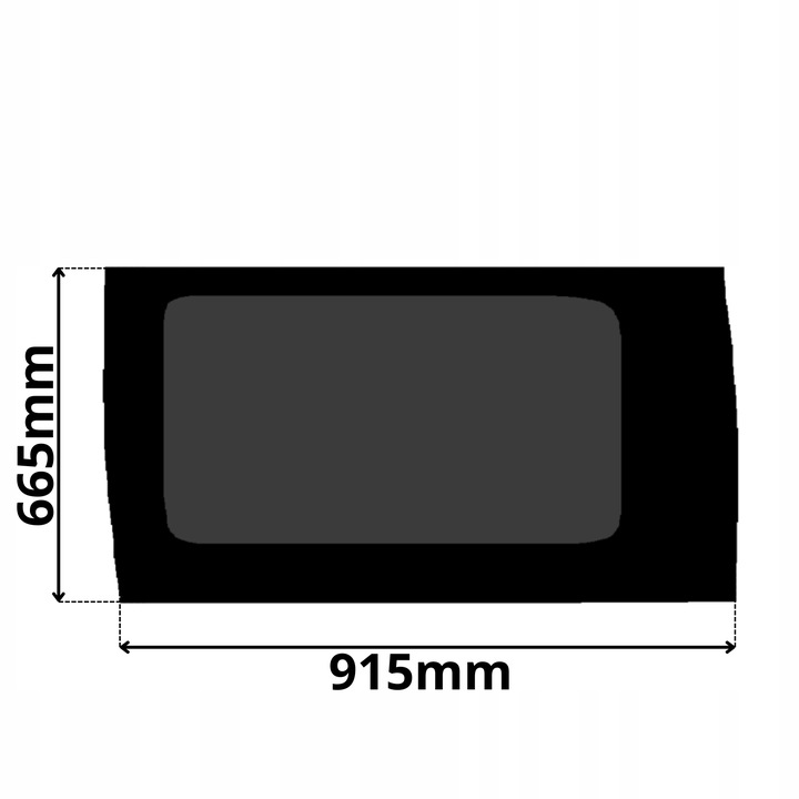 фото №1, Скло бокова opel vivaro i 1 короткий ліва задня 01- 0187