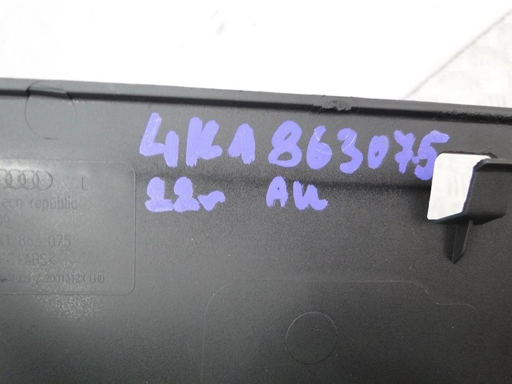 фото №8, 4k1857925 бардачок полиця водія audi a6 4k