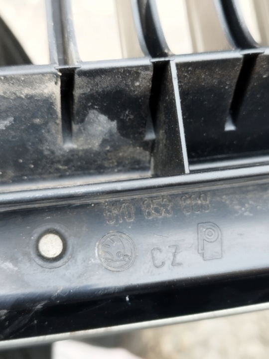 фото №6, Решітка радіатора решітка радіатор skoda fabia 1 5y0853668