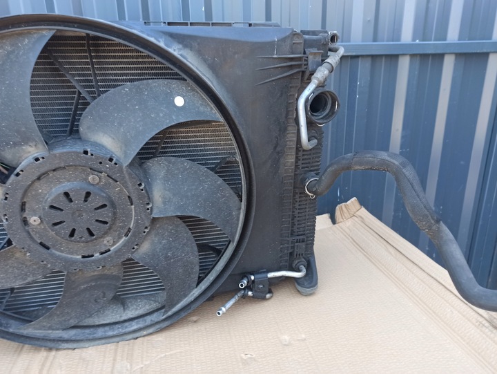 фото №11, Комплект радіатор води клімат вентилятор mercedes glk x204 3.0cdi
