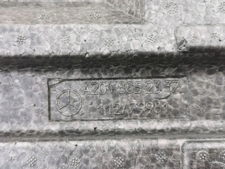 фото №11, Абсорбер, пена бампера передней mercedes c-klasa w-204 передний рестайлинг amg