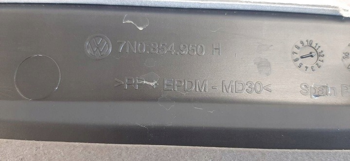 фото №7, Vw sharan 2010-2022 планка двері права зад 7n0854950h