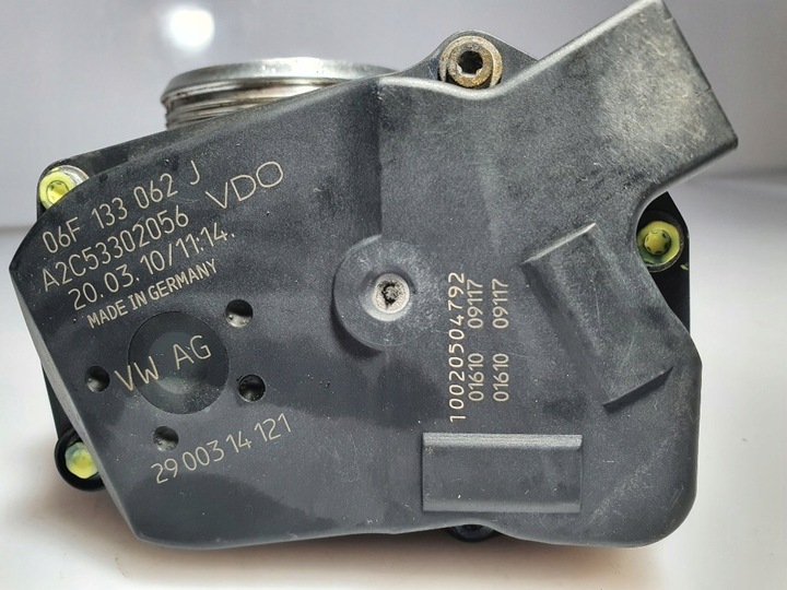 фото №9, Audi a4 b8 a5 8t passat b7 octavia iii egr дросельна заслінка 2.0tfsi 06f133062j