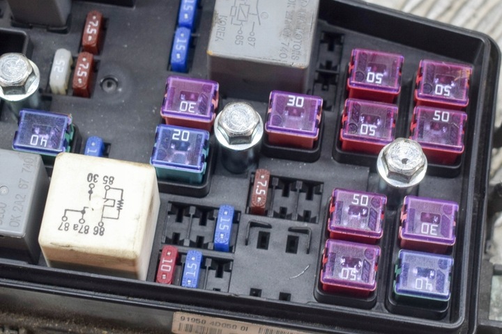 фото №5, Kia carnival sedona vq коробка запобіжників 91950-4d050 2.9 дизель 118kw