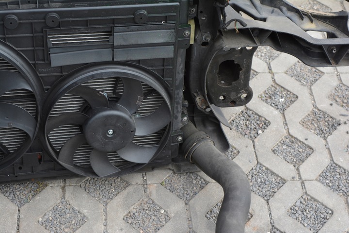 фото №8, Vw passat b6 fl 1.4 tsi pas переднее комплектный, радиатор