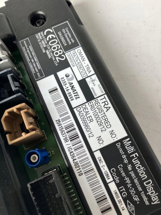 фото №15, Дисплей экран навигации renault zoe 259156379r