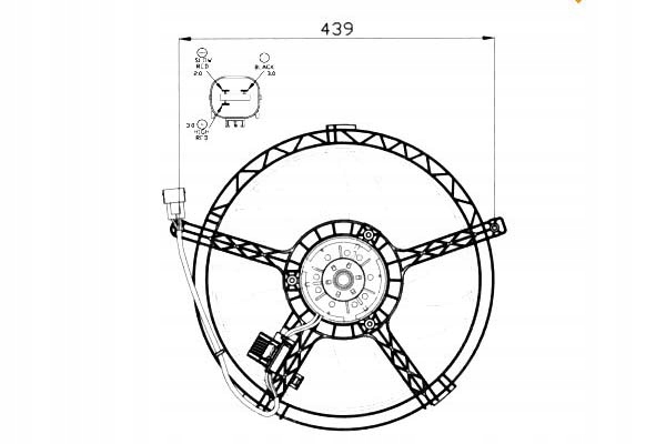 фото №1, Nrf вентилятор радиатор mini countryman paceman
