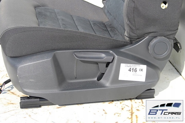 фото №10, Vw golf 7 sportsvan сиденья комплект сидений сидений сиденье сиденье обивка