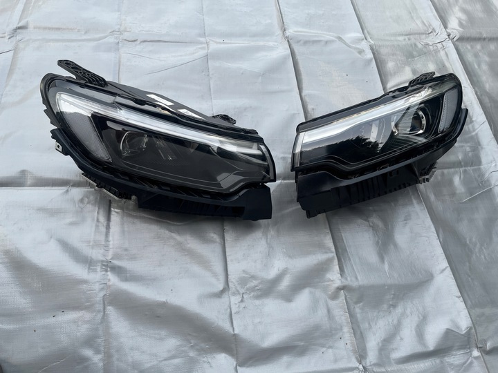 фото №12, Jeep compass ii рестайлінг лампи передні повний led лінза комплект 2021-