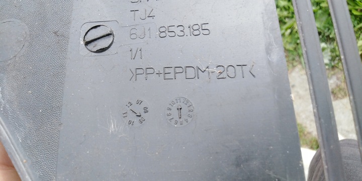 фото №8, Seat ibiza 6j панель під лобовим склом європа 6j1853185 08-17r